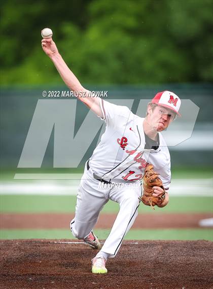 Thumbnail 2 in St. Mary's Prep vs. Lakeland (MHSAA Division I Regional Semifinal) photogallery.