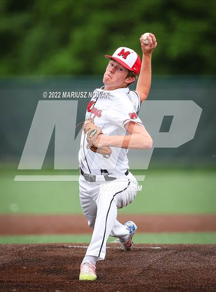 Thumbnail 3 in St. Mary's Prep vs. Lakeland (MHSAA Division I Regional Semifinal) photogallery.