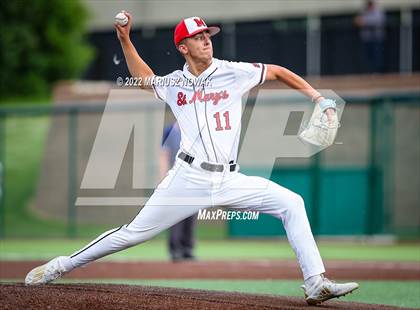 Thumbnail 3 in St. Mary's Prep vs. Lakeland (MHSAA Division I Regional Semifinal) photogallery.