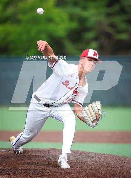 Thumbnail 2 in St. Mary's Prep vs. Lakeland (MHSAA Division I Regional Semifinal) photogallery.