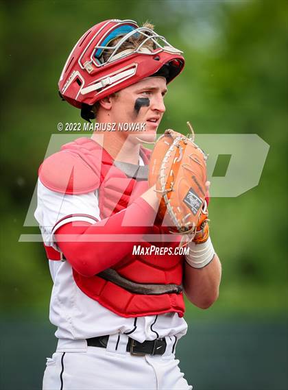 Thumbnail 3 in St. Mary's Prep vs. Lakeland (MHSAA Division I Regional Semifinal) photogallery.