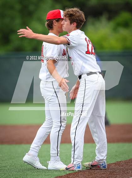 Thumbnail 3 in St. Mary's Prep vs. Lakeland (MHSAA Division I Regional Semifinal) photogallery.