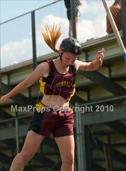 Thumbnail 2 in True Team Section 6AAA (Girls Pole Vault) photogallery.