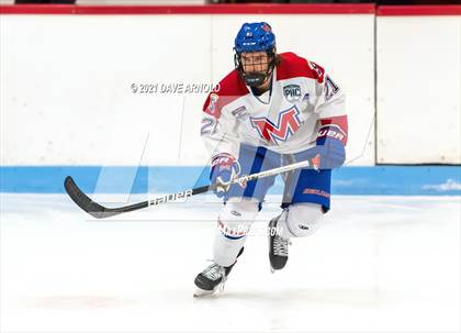 Thumbnail 3 in Culver Academies vs Mount St. Charles Academy (Prep Hockey Conference Showcase) photogallery.