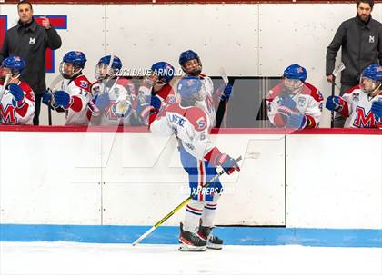 Thumbnail 2 in Culver Academies vs Mount St. Charles Academy (Prep Hockey Conference Showcase) photogallery.