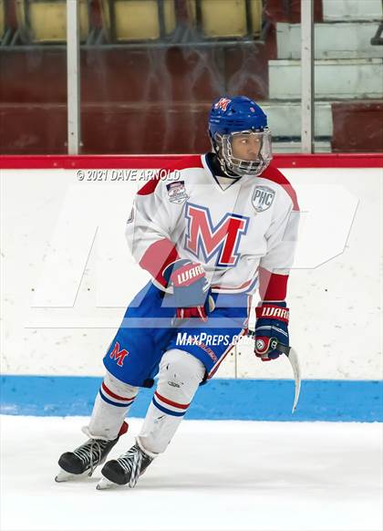 Thumbnail 3 in Culver Academies vs Mount St. Charles Academy (Prep Hockey Conference Showcase) photogallery.