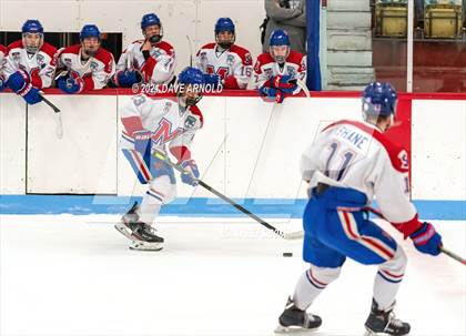 Thumbnail 1 in Culver Academies vs Mount St. Charles Academy (Prep Hockey Conference Showcase) photogallery.