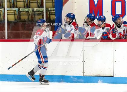 Thumbnail 3 in Culver Academies vs Mount St. Charles Academy (Prep Hockey Conference Showcase) photogallery.