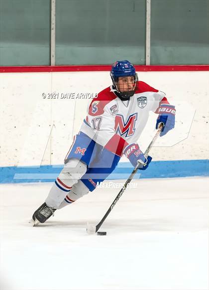 Thumbnail 3 in Culver Academies vs Mount St. Charles Academy (Prep Hockey Conference Showcase) photogallery.