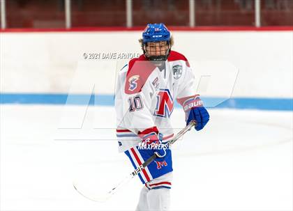 Thumbnail 3 in Culver Academies vs Mount St. Charles Academy (Prep Hockey Conference Showcase) photogallery.