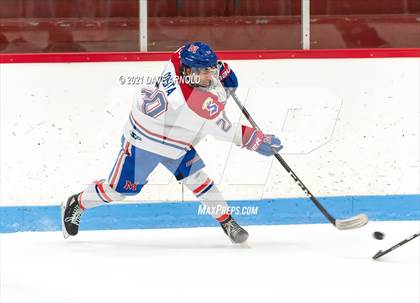Thumbnail 3 in Culver Academies vs Mount St. Charles Academy (Prep Hockey Conference Showcase) photogallery.