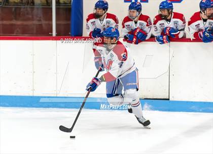 Thumbnail 2 in Culver Academies vs Mount St. Charles Academy (Prep Hockey Conference Showcase) photogallery.
