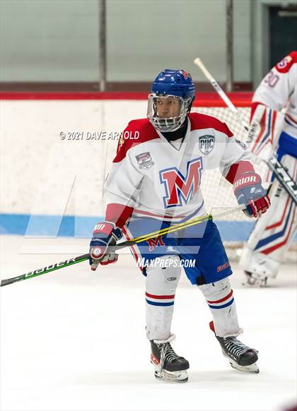 Thumbnail 3 in Culver Academies vs Mount St. Charles Academy (Prep Hockey Conference Showcase) photogallery.
