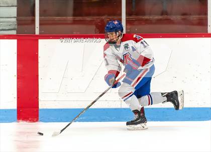 Thumbnail 3 in Culver Academies vs Mount St. Charles Academy (Prep Hockey Conference Showcase) photogallery.