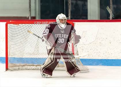 Thumbnail 2 in Culver Academies vs Mount St. Charles Academy (Prep Hockey Conference Showcase) photogallery.