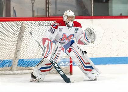 Thumbnail 3 in Culver Academies vs Mount St. Charles Academy (Prep Hockey Conference Showcase) photogallery.