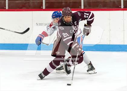 Thumbnail 1 in Culver Academies vs Mount St. Charles Academy (Prep Hockey Conference Showcase) photogallery.