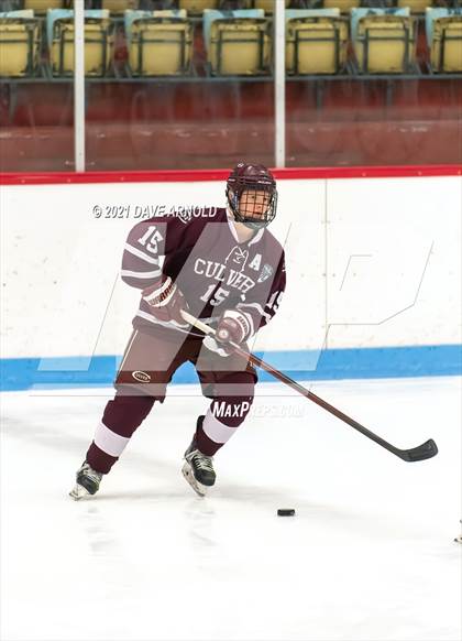 Thumbnail 3 in Culver Academies vs Mount St. Charles Academy (Prep Hockey Conference Showcase) photogallery.
