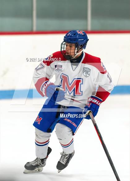 Thumbnail 2 in Culver Academies vs Mount St. Charles Academy (Prep Hockey Conference Showcase) photogallery.