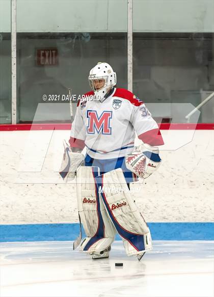 Thumbnail 2 in Culver Academies vs Mount St. Charles Academy (Prep Hockey Conference Showcase) photogallery.