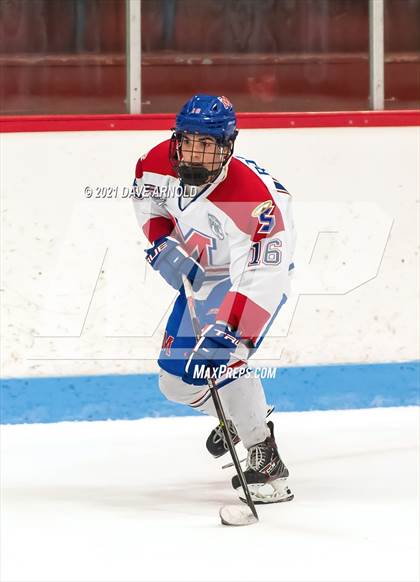 Thumbnail 2 in Culver Academies vs Mount St. Charles Academy (Prep Hockey Conference Showcase) photogallery.
