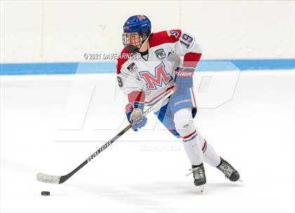 Thumbnail 2 in Culver Academies vs Mount St. Charles Academy (Prep Hockey Conference Showcase) photogallery.