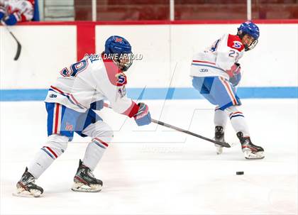 Thumbnail 3 in Culver Academies vs Mount St. Charles Academy (Prep Hockey Conference Showcase) photogallery.
