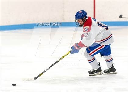 Thumbnail 3 in Culver Academies vs Mount St. Charles Academy (Prep Hockey Conference Showcase) photogallery.