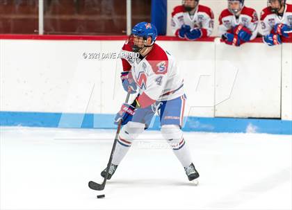 Thumbnail 3 in Culver Academies vs Mount St. Charles Academy (Prep Hockey Conference Showcase) photogallery.