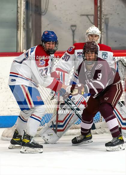 Thumbnail 3 in Culver Academies vs Mount St. Charles Academy (Prep Hockey Conference Showcase) photogallery.