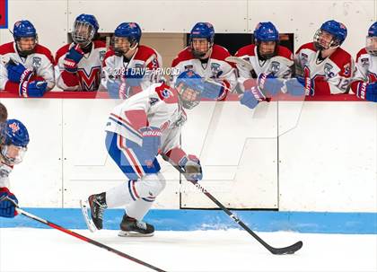 Thumbnail 2 in Culver Academies vs Mount St. Charles Academy (Prep Hockey Conference Showcase) photogallery.