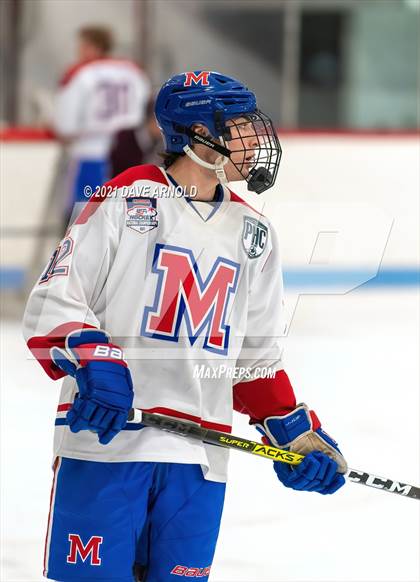 Thumbnail 3 in Culver Academies vs Mount St. Charles Academy (Prep Hockey Conference Showcase) photogallery.