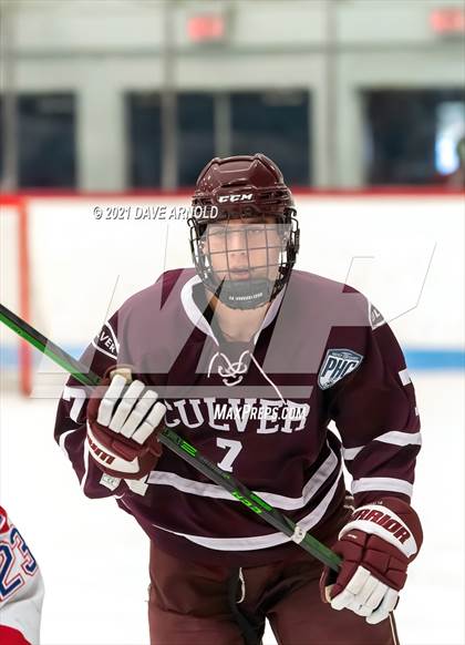 Thumbnail 3 in Culver Academies vs Mount St. Charles Academy (Prep Hockey Conference Showcase) photogallery.