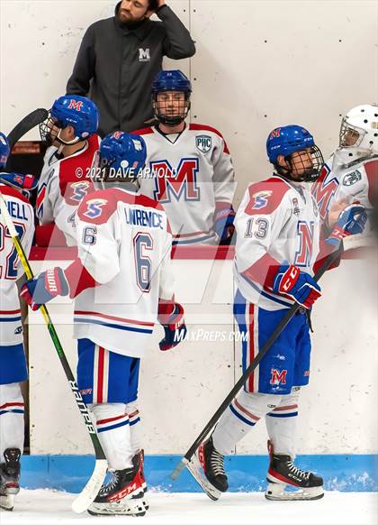 Thumbnail 3 in Culver Academies vs Mount St. Charles Academy (Prep Hockey Conference Showcase) photogallery.