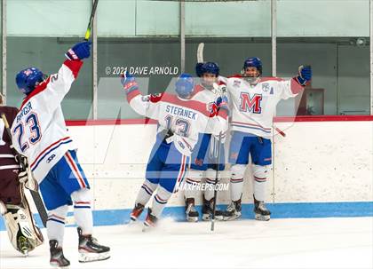 Thumbnail 3 in Culver Academies vs Mount St. Charles Academy (Prep Hockey Conference Showcase) photogallery.