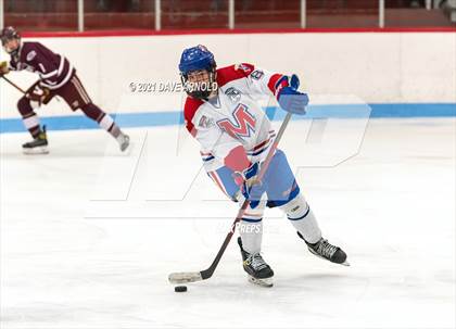Thumbnail 3 in Culver Academies vs Mount St. Charles Academy (Prep Hockey Conference Showcase) photogallery.