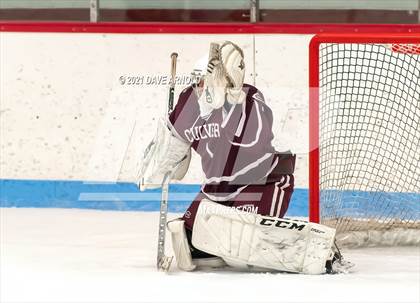 Thumbnail 2 in Culver Academies vs Mount St. Charles Academy (Prep Hockey Conference Showcase) photogallery.