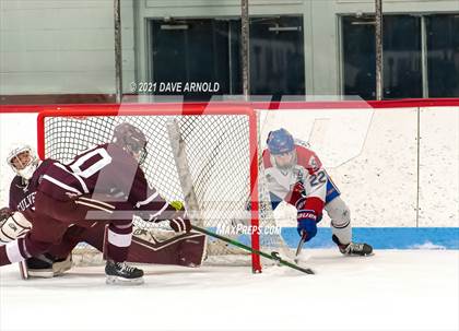 Thumbnail 2 in Culver Academies vs Mount St. Charles Academy (Prep Hockey Conference Showcase) photogallery.