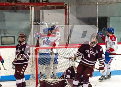 Thumbnail 1 in Culver Academies vs Mount St. Charles Academy (Prep Hockey Conference Showcase) photogallery.