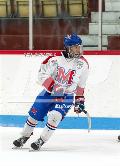 Thumbnail 1 in Culver Academies vs Mount St. Charles Academy (Prep Hockey Conference Showcase) photogallery.