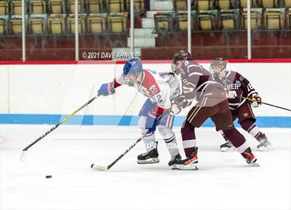 Thumbnail 1 in Culver Academies vs Mount St. Charles Academy (Prep Hockey Conference Showcase) photogallery.