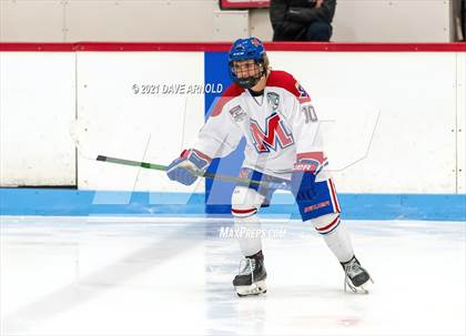 Thumbnail 1 in Culver Academies vs Mount St. Charles Academy (Prep Hockey Conference Showcase) photogallery.