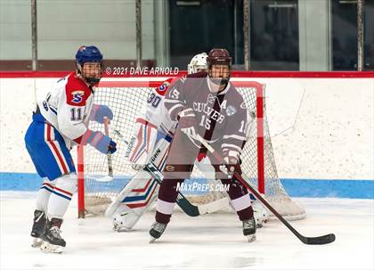 Thumbnail 2 in Culver Academies vs Mount St. Charles Academy (Prep Hockey Conference Showcase) photogallery.