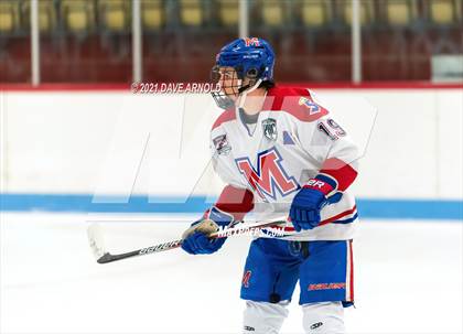 Thumbnail 1 in Culver Academies vs Mount St. Charles Academy (Prep Hockey Conference Showcase) photogallery.
