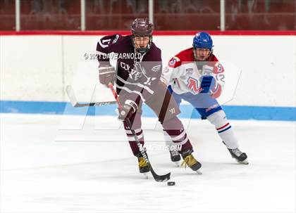Thumbnail 1 in Culver Academies vs Mount St. Charles Academy (Prep Hockey Conference Showcase) photogallery.