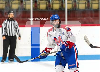 Thumbnail 2 in Culver Academies vs Mount St. Charles Academy (Prep Hockey Conference Showcase) photogallery.