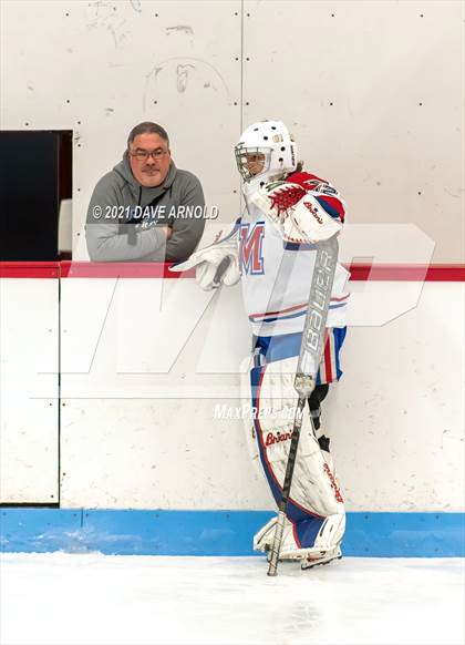 Thumbnail 2 in Culver Academies vs Mount St. Charles Academy (Prep Hockey Conference Showcase) photogallery.