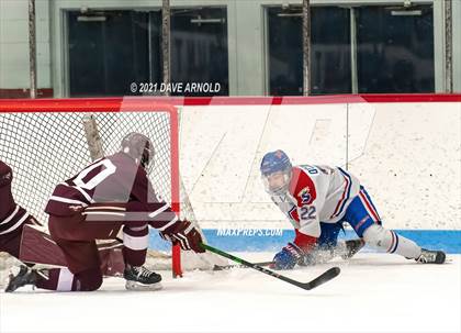 Thumbnail 3 in Culver Academies vs Mount St. Charles Academy (Prep Hockey Conference Showcase) photogallery.