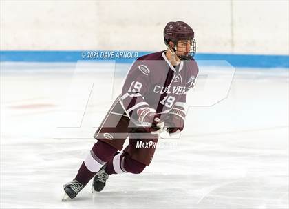 Thumbnail 3 in Culver Academies vs Mount St. Charles Academy (Prep Hockey Conference Showcase) photogallery.