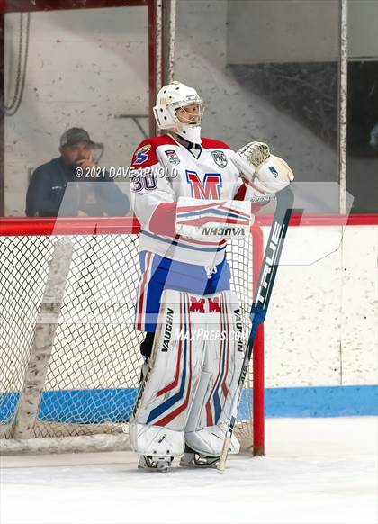 Thumbnail 2 in Culver Academies vs Mount St. Charles Academy (Prep Hockey Conference Showcase) photogallery.